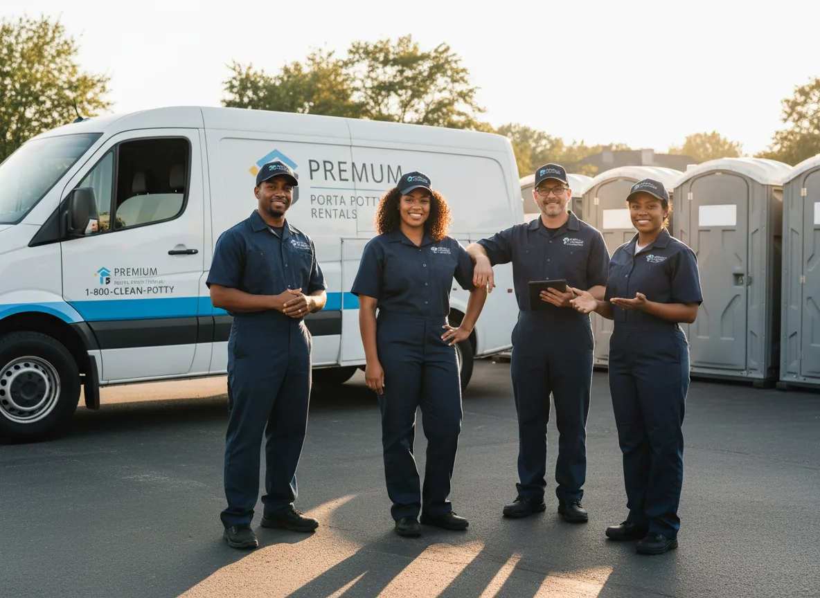 VIP Portable Toilets company in Collins, OH